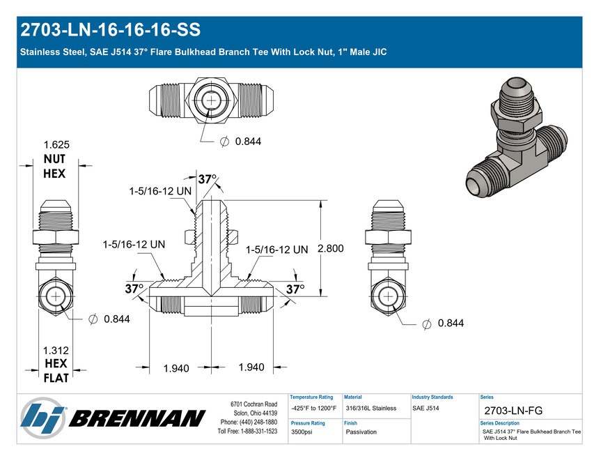 2703-LN-16-16-16-SS - Image 2