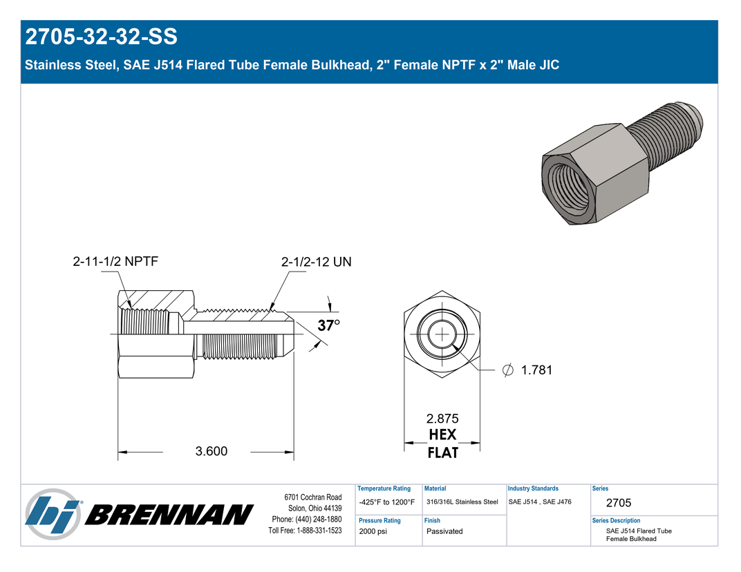 2705-32-32-SS - Image 2