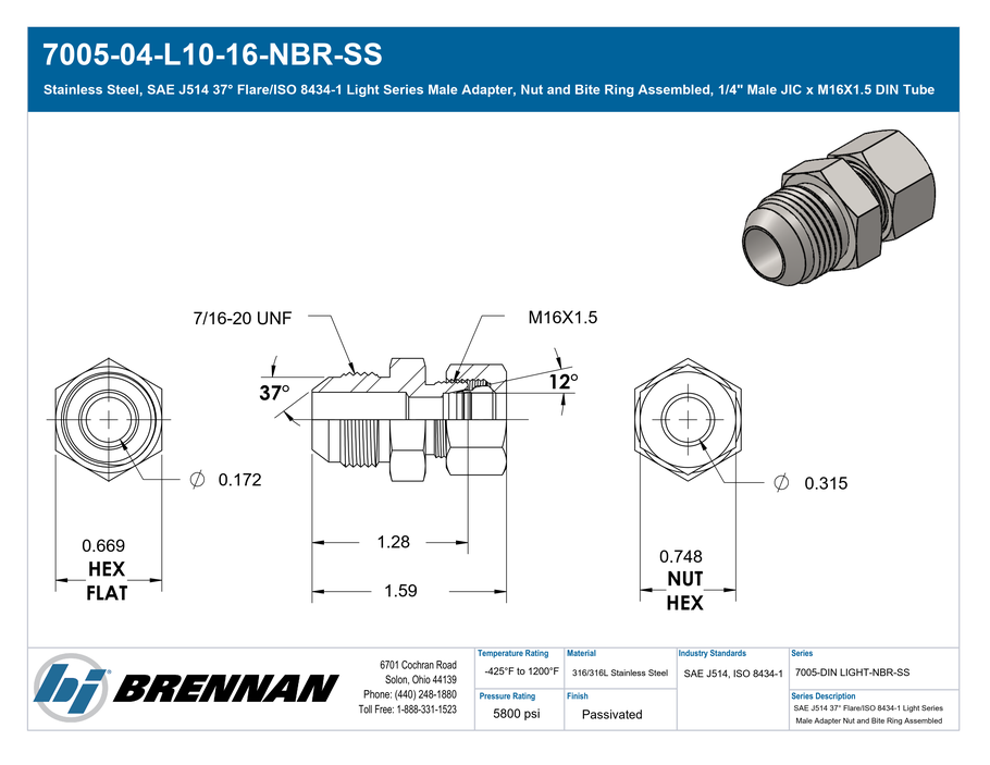 7005-04-L10-16-NBR-SS