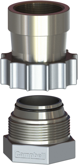 Chemjoint™ Union with Viton® Spud CJFU-12