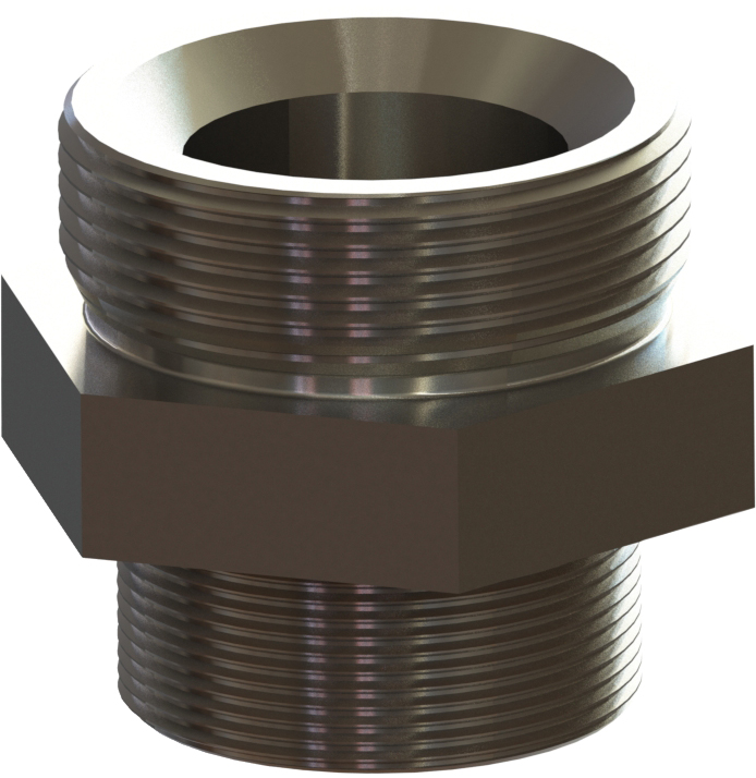 Ground Joint Male Spud GMS-10
