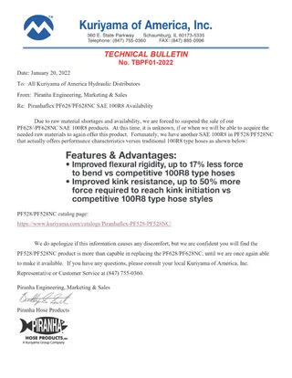 Technical Bulletins