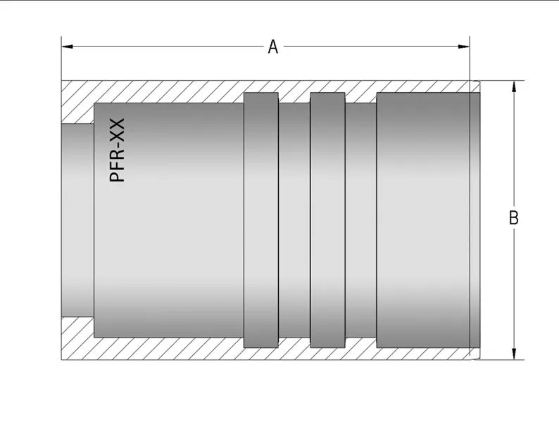 Carbon Steel Two-Piece Fittings Frerrules - PFR/PFR7 Series