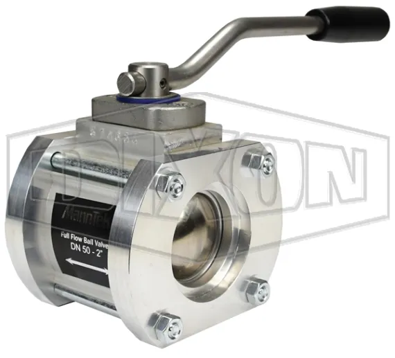1WAYBV200SW - Dixon MannTek One-Way Full Flow Socket Weld Ball Valve