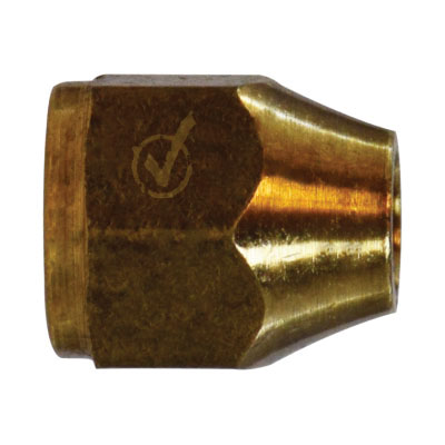 1/2OD SHORT LF B/STK FLARE NUT