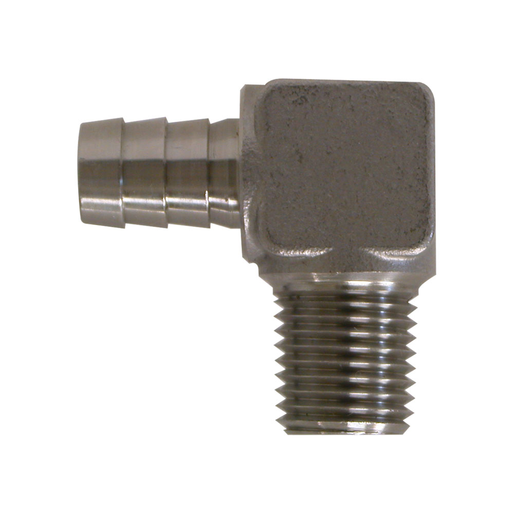 1/2 X 1/2 SS BARB ELBOW