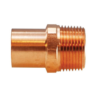 1 Copper Ftg x Male adapter
