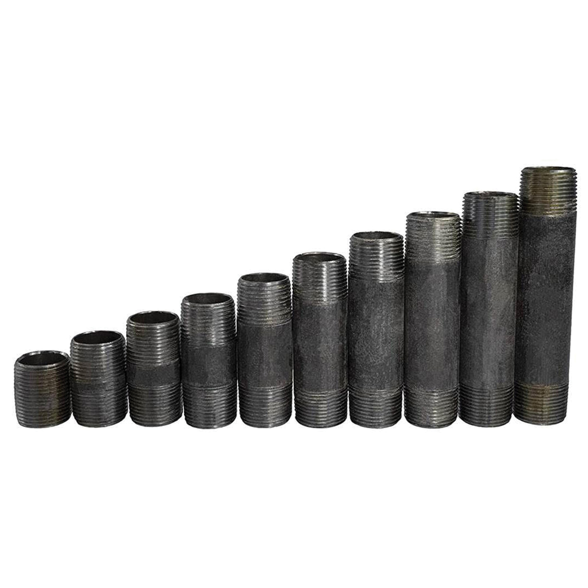 1 1/2 BLACK SCH 40SINGLE RUN NIPPLE PACK