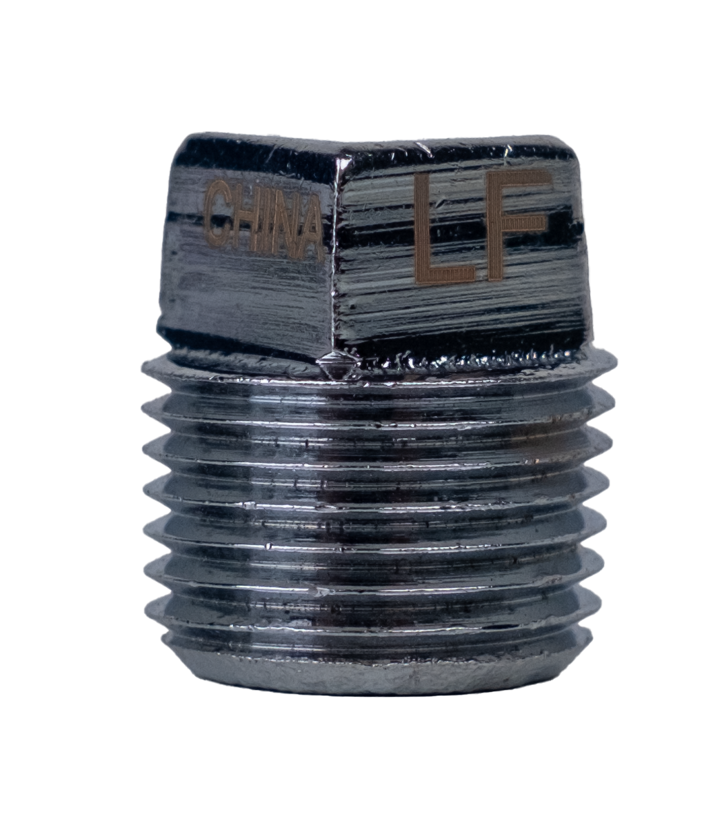 1 CHROME LF RB CORED PLUG