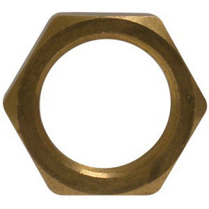 1-14 UNS BRASS JAM NUT