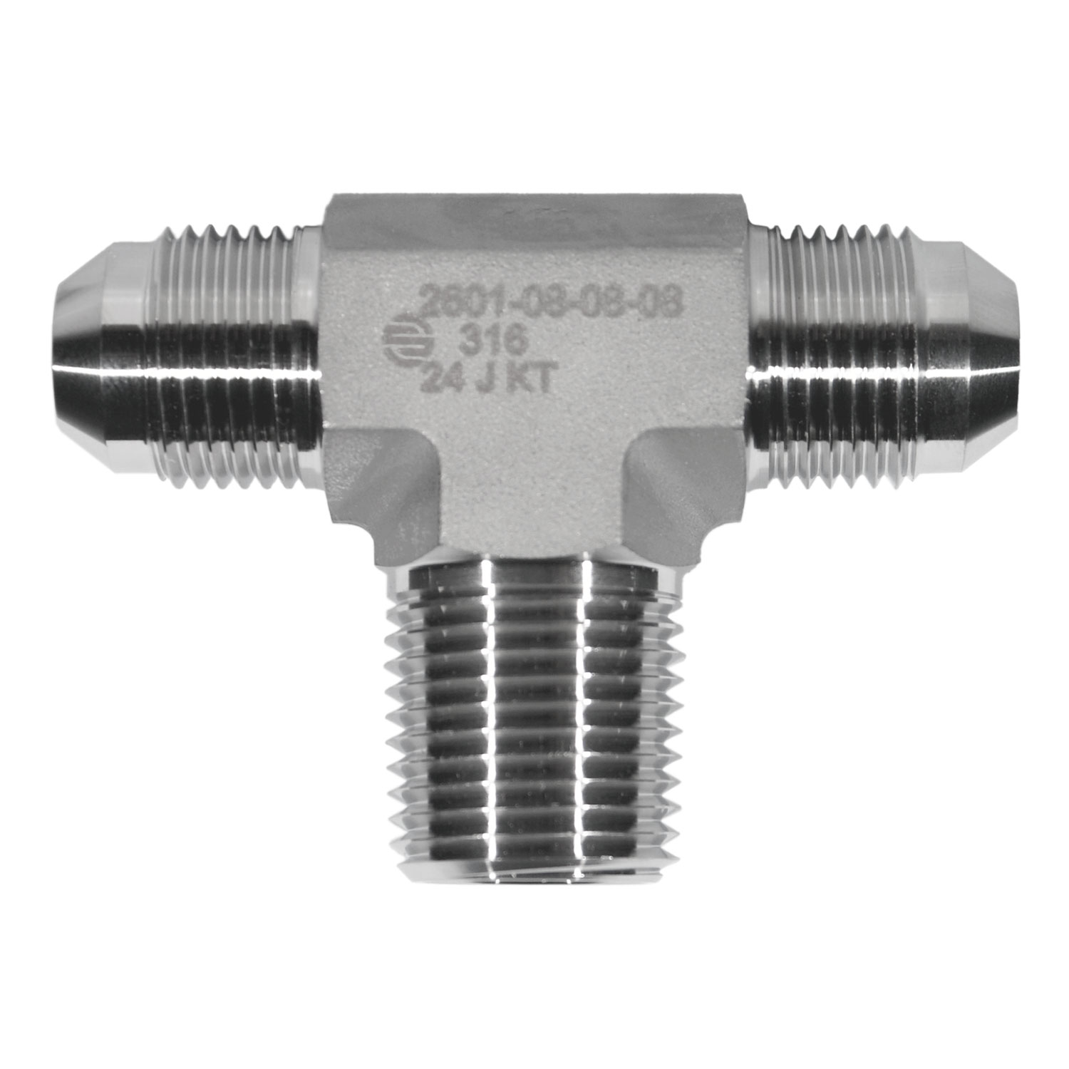 316 -02 MJIC X -02 MJIC X 1/8 MNPT TEE