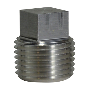 1 1/4 ALUMINUM SQ. HEAD PLUG
