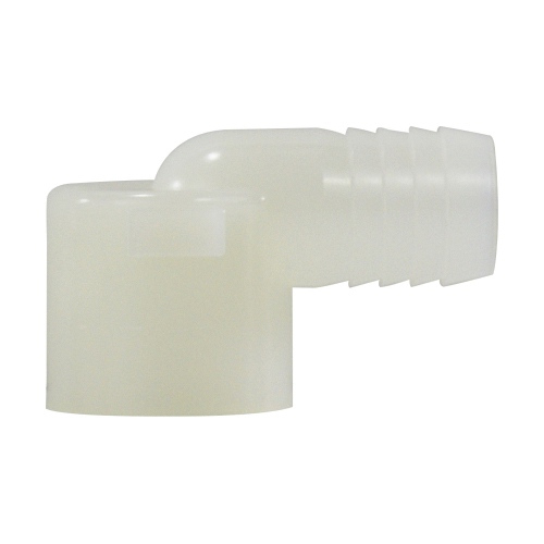 1/4 BARB X 3/8 FIP NYLON ELL
