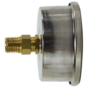 2 1/2" 0-60psi 1/4" CBM LF