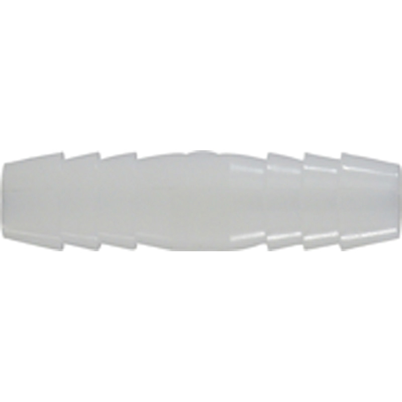 1/8 WHITE NYLON HB UNION