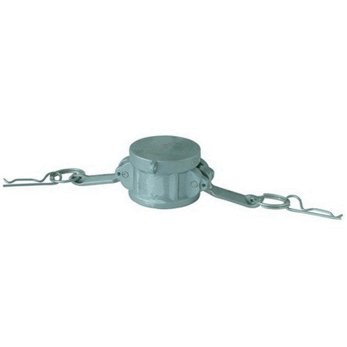 1 DUST CAP ALUM WITH SS HANDLES