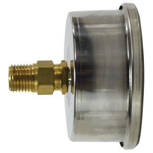 2 1/2" 0-160psi 1/4" CBM LF