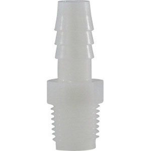 1/2 X 1/2 HB X MIP WHT NYLN ADPT