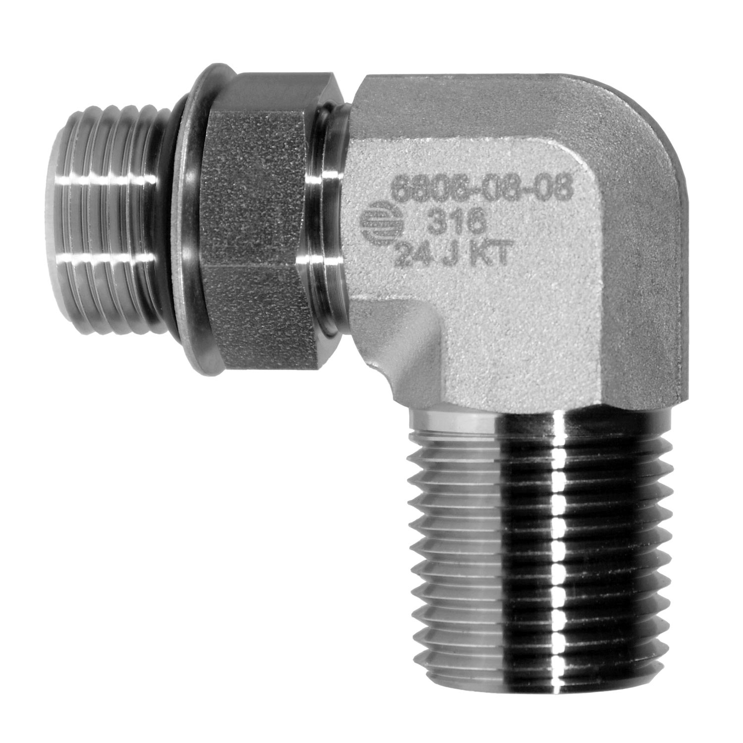 316 -04 MAORB X 1/4 MNPT 90