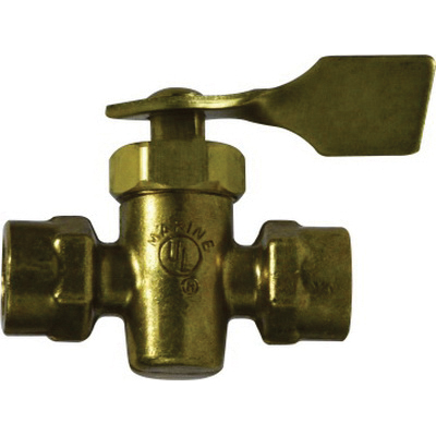 1/4 F X F SOLID BOTTOM FUEL VALV