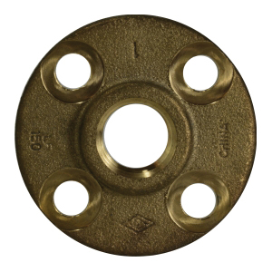 1 BRASS COMP FLANGE,SWEAT LF