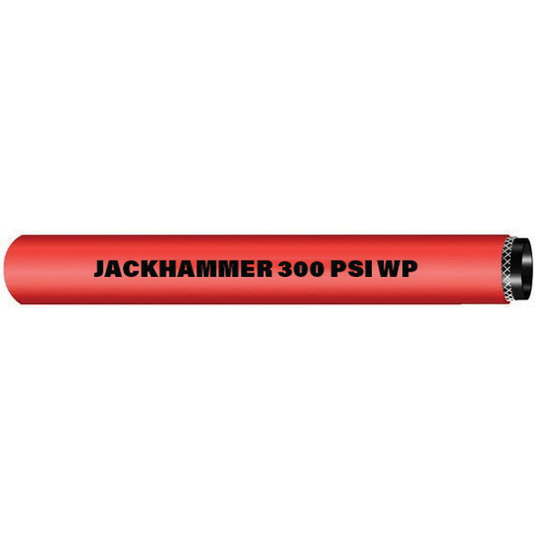1X50' JACKHAMMER 300 PSI RED