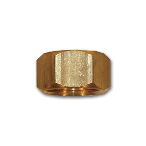 3/4FGH LF KNURLED GDN HOSE NUT
