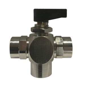 1/4FIP 3WAY PANEL MOUNTED BV OPEN CENTER