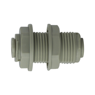 1/2 PLASTIC P-IN BULKHED UNION