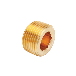 1/16MPT COUNTERSUNK HEX PLUG