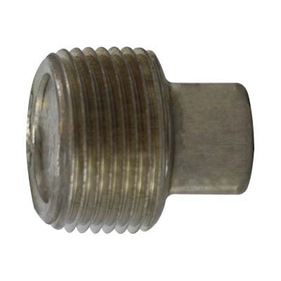1/8 316SS SOLID SQ HEAD PLUG