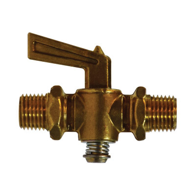 1/4 MIP X MIP S/O COCK 150 PSI