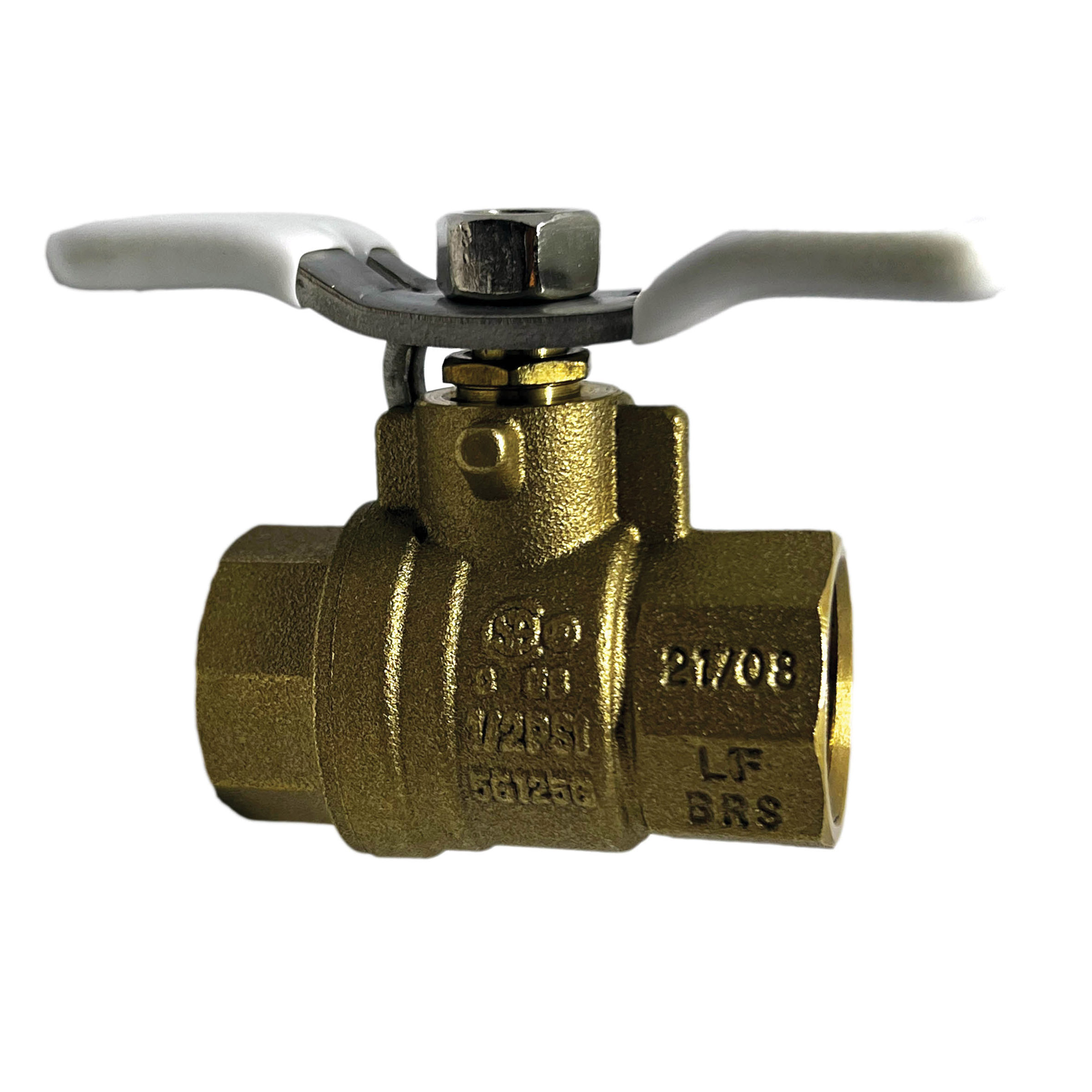 1 FP LF BALL VALVE-600 WOG W/S.S. T-HDLE