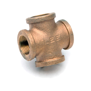 1 LF DOMESTIC BRASS CROSS