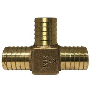 1 BRONZE HOSE BARB LEADFREE TEE