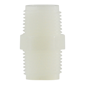 1-1/2 WHITE NYLON HEX NIPPLE