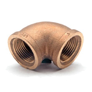 1 1/2 X 1 1/4 DOMESTIC BRONZE THRD ELBOW