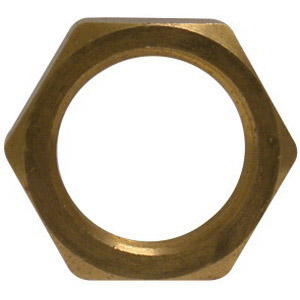 7/8-20UNEF BRASS JAM NUT