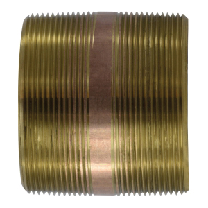 4 X 5 RED BRASS NIPPLE