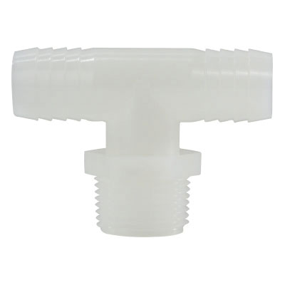 1/2X1/2X1/2MIP WHI HOSE TEE