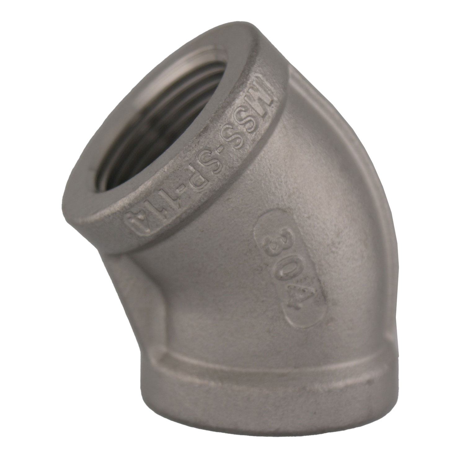 1 304 STAINLESS STEEL 45 ELBOW - SP114