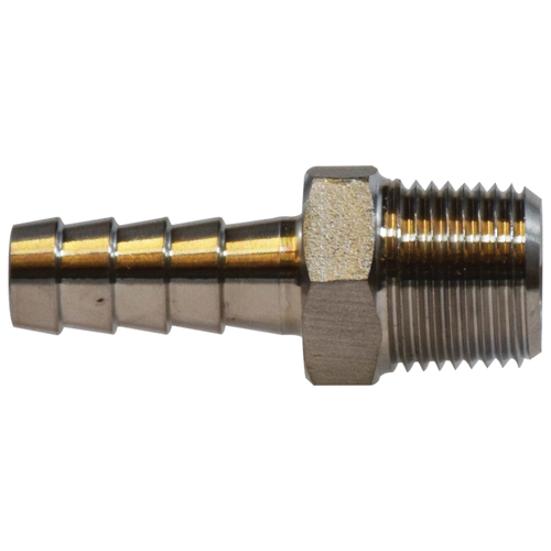 1 HOSE BARB X MIP 304SS ADAPTER