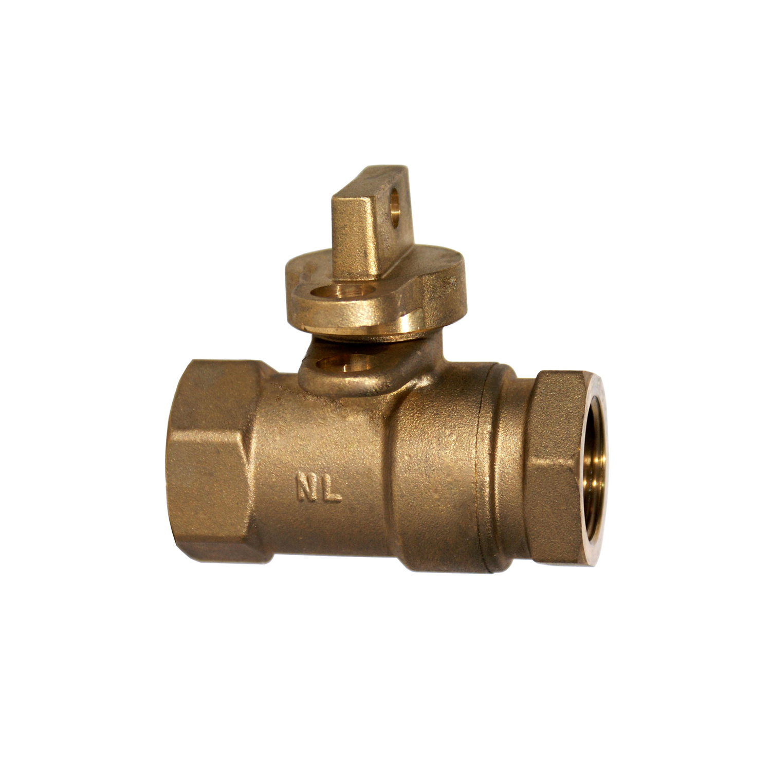 1 LF CURB STOP BALL VALVE FIP/FIP
