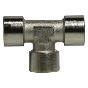 1/2 FEMALE BSPP N-PLTD TEE