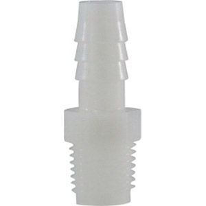 1/2 X 1/4 HB X MIP WHT NYLN ADPT