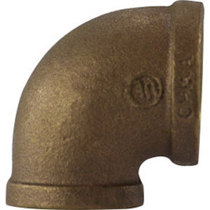 3/8 X 1/4 BRONZE REDUCING 90 ELL