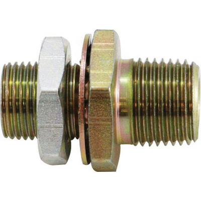 1/2 X 3/4-16 X 1/4STEEL BULKHEAD