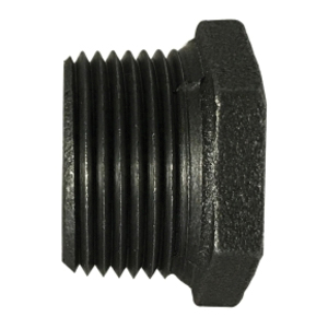 1 X 1/2 M X F BLACK HEX BUSHNG