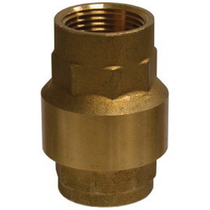 1-1/4 BRASS IN-LINE CHECK