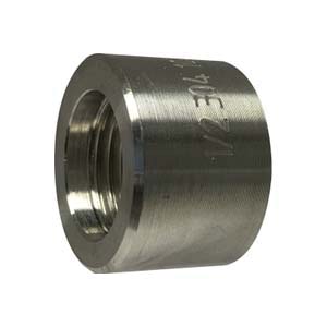 3/4 1000# T-304 BARSTOCK HALF COUPLING